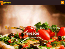Tablet Screenshot of batmanpizza.pl